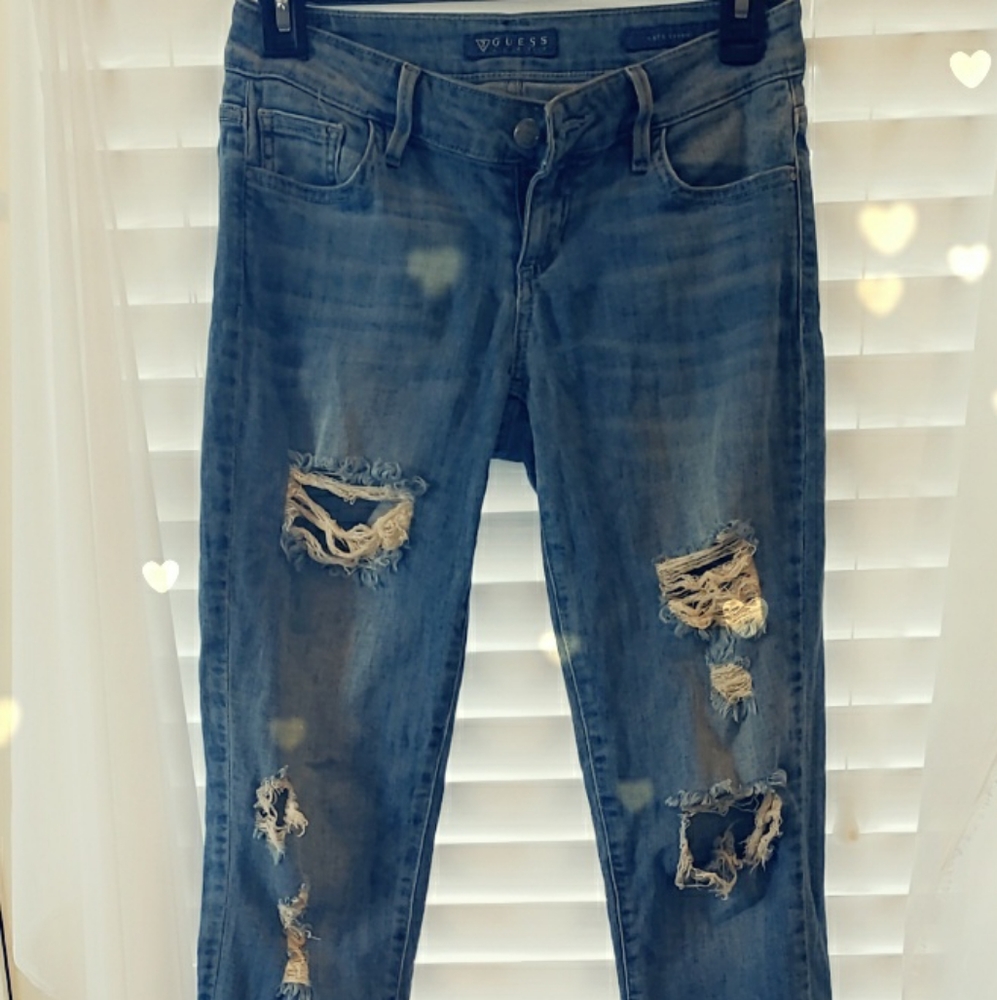 Guess Jean's, distressed